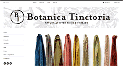 Desktop Screenshot of botanicatinctoria.com
